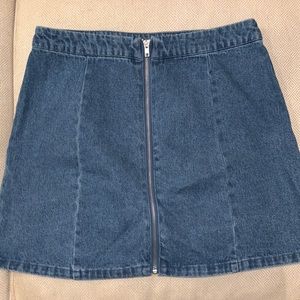 Forever 21 denim skirt